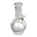 6″ Round Base Mini Glass Bong [JBLMIN-07-1] Glass Bong Canadian Distributor Silver