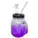 TOPPUFF® | 5.5″ Mason Jar Glass Bong – Surface Plating Colors [JTOP01.1005] Glass Bong Canadian Distributor Purple