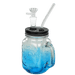TOPPUFF® | 5.5″ Mason Jar Glass Bong – Surface Plating Colors [JTOP01.1005] Glass Bong Canadian Distributor Blue