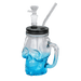 TOPPUFF® | 6″ Skull Cup Glass Bong – Surface Painting Colors [JTOP01.1006] Glass Bong Canadian Distributor Blue