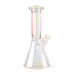 Red Eye Tek | 10" Tall Rainbow Metallic Terminator Finish Hex Top Beaker Tube Glass Bong West Coast Gifts Default Title