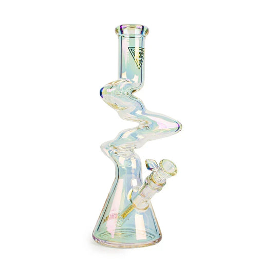 Red Eye 12" Triple Zong Metallilc Rainbow Beaker Bong Glass Bong Smoking Cat Distribution Default Title