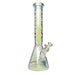 15" 7mm Red Eye Tek Terminator Hobstar Beaker Bong Glass Bong Smoking Cat Distribution Metallic Rainbow