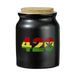420 rasta color stash jar Jar Roast and Toast Gifts