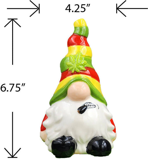 Gnome Pipe - STONED GNOME Ceramic Pipe Roast and Toast Gifts