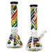 14″ 5MM Glass Beaker Bong – (LGBTQ-00x) Glass Bong Canadian Distributor Design 4