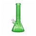 12.5" Crystal Facet Beaker Bong – 7mm Thick Glass Glass Bong Super Supplys Inc Green