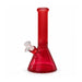12.5" Crystal Facet Beaker Bong – 7mm Thick Glass Glass Bong Super Supplys Inc Red