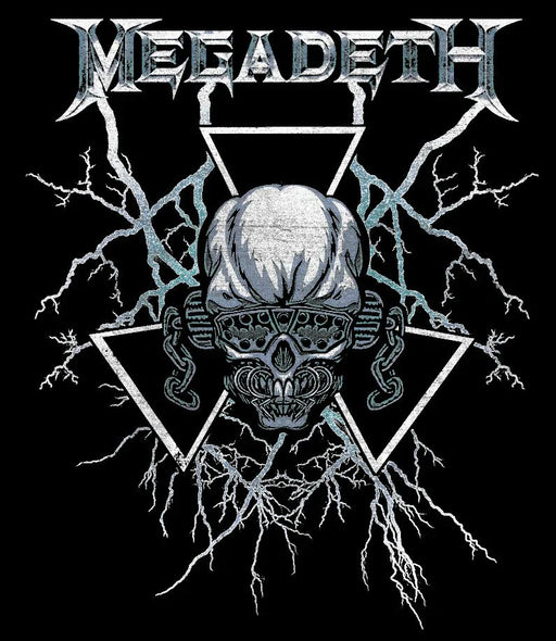 Megadeth | “Red Bones” Men’s Black T-Shirt - Officially Licensed Short Sleeve Philcos