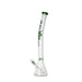 Johnny Green | 24″ Beaker Bong – 9MM Thick Bent Neck with Grid Percolator Slide (MJG-010) Glass Bong Canadian Distributor