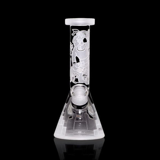 Maya Fort 7.5″ Clear Mini Beaker Bong Glass Bong Multiverse Default Title