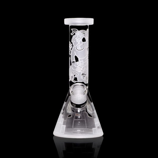 Maya Fort 7.5″ Clear Mini Beaker Bong Glass Bong Multiverse Default Title