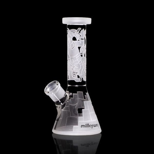 Maya Fort 7.5″ Clear Mini Beaker Bong Glass Bong Multiverse