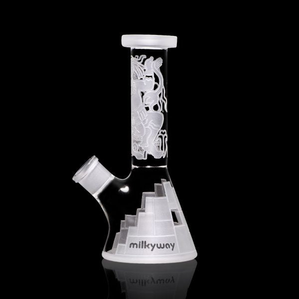 Maya Fort 7.5″ Clear Mini Beaker Bong Glass Bong Multiverse