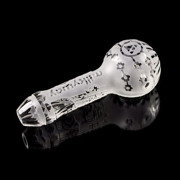 Buddha Clear Hand Pipe Glass Pipe Multiverse Default Title