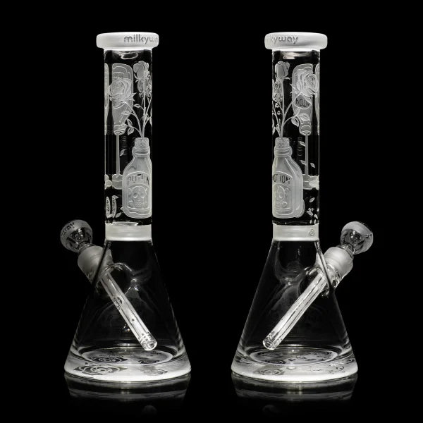 Potion Rose Beaker 14" Glass Bong Multiverse