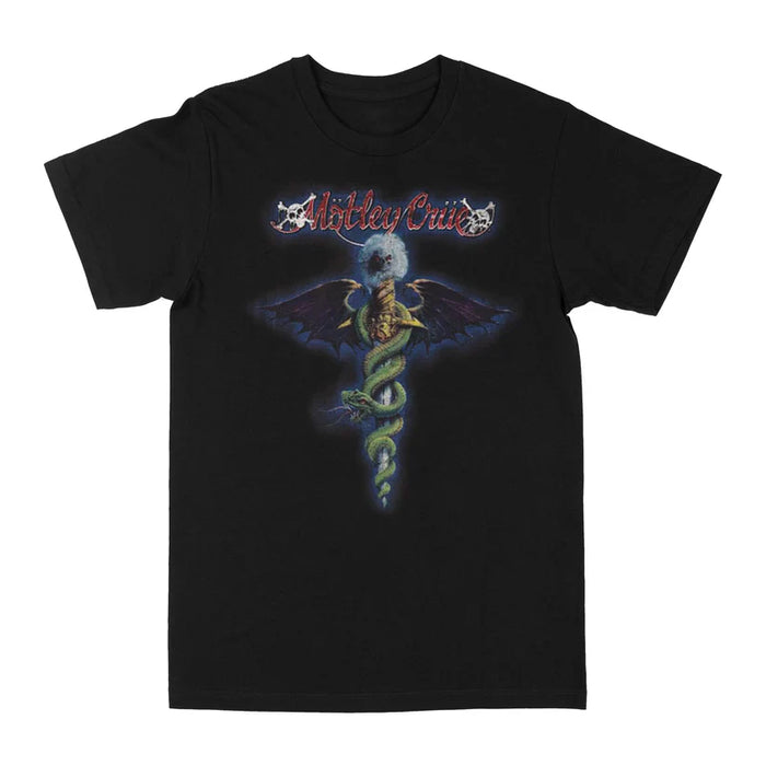 Mötley Crüe | "Dr Feel Good 30th Anniversary" Unisex's T-Shirt Black - Officially Licensed Short Sleeve Philcos Medium