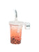 MST101 - Hydro Bubble Cup Glass Bong Glass Bong The MST Orange