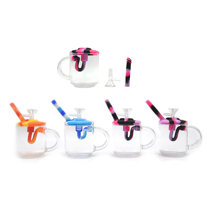 Silicone Water Pipe Glass mug design– Assorted Colors Resin · Silicone · Plastic Bong The MST