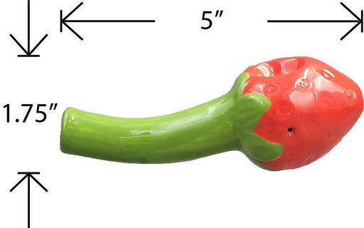 strawberry mini pipe Ceramic Pipe Roast and Toast Gifts