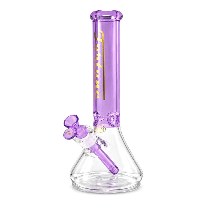 Fortune | 14" Nova Beaker Bong – 7mm Glass Glass Bong Fortune Purple