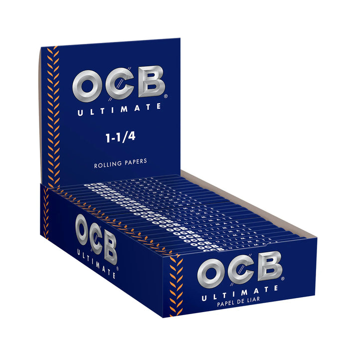 OCB | Ultimate Rolling Paper 1 1/4 - 25 packs 1 - 1/4" Size ONE