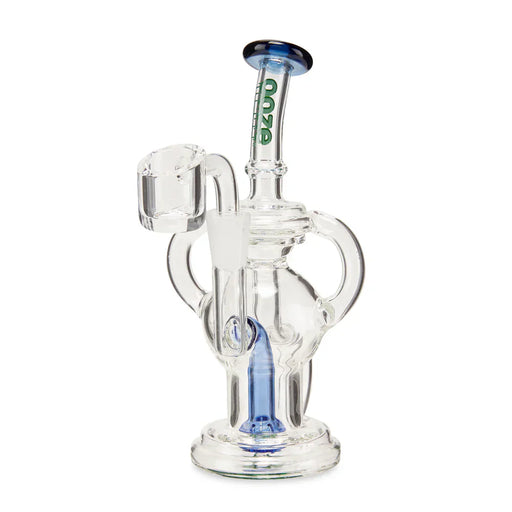 Ooze | Quartz Mini Rig - Swell Glass Rig Cannatron Ultra Marine