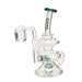 Ooze | Quartz Mini Rig - Rip Tide Glass Rig Cannatron Ocean Green