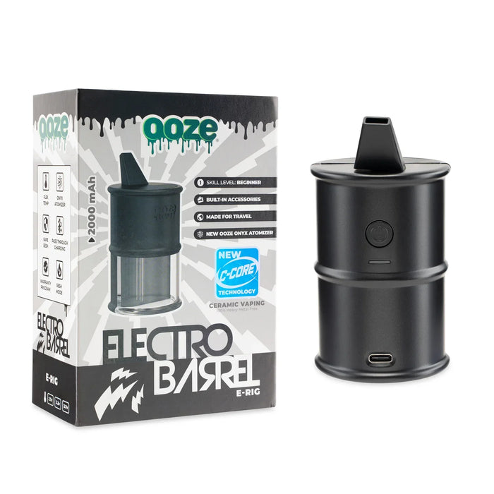 Ooze | Electro Barrel E-Rig – C-Core 2000 MAh Vaporizer Cannatron