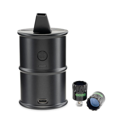Ooze | Electro Barrel E-Rig – C-Core 2000 MAh Vaporizer Cannatron Black