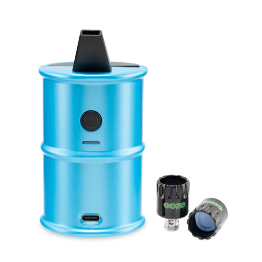 Ooze | Electro Barrel E-Rig – C-Core 2000 MAh Vaporizer Cannatron Blue