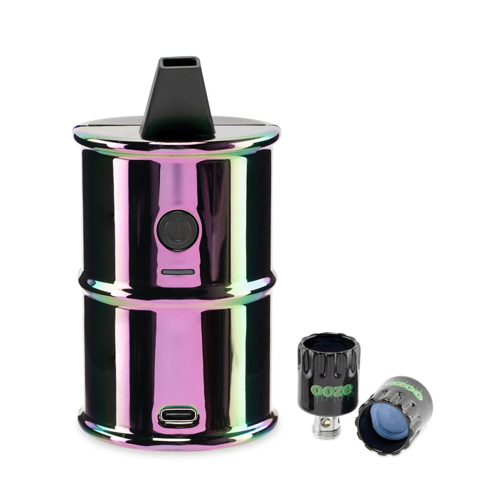 Ooze | Electro Barrel E-Rig – C-Core 2000 MAh Vaporizer Cannatron Rainbow