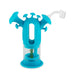 Ooze | Trip Pipe Silicone Water Bubbler & Dab Rig Resin · Silicone Rig Cannatron Teal