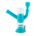 Ooze | Cranium Silicone Water Pipe, Dab Rig & Dab Straw - Aqua Teal Resin · Silicone Rig ONE