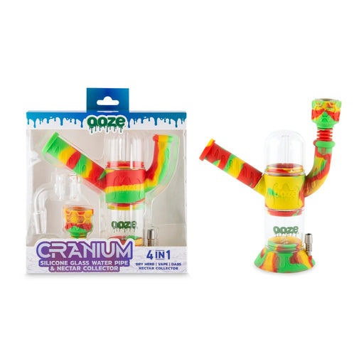 Ooze | Cranium Silicone Water Pipe, Dab Rig & Dab Straw Resin · Silicone Rig Cannatron