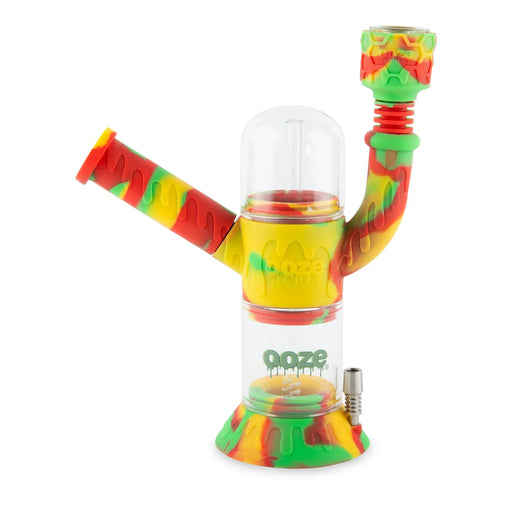 Ooze | Cranium Silicone Water Pipe, Dab Rig & Dab Straw Resin · Silicone Rig Cannatron Rasta