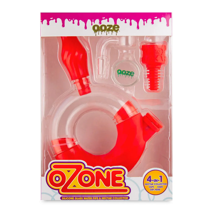Ooze | Ozone Silicone Water Pipe, Dab Rig & Dab Straw Resin · Silicone Rig Cannatron