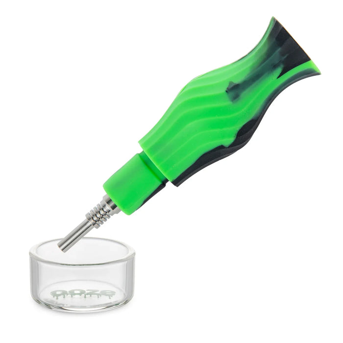 Ooze | Echo Silicone Water Pipe, Dab Rig & Dab Straw Resin · Silicone Rig Cannatron