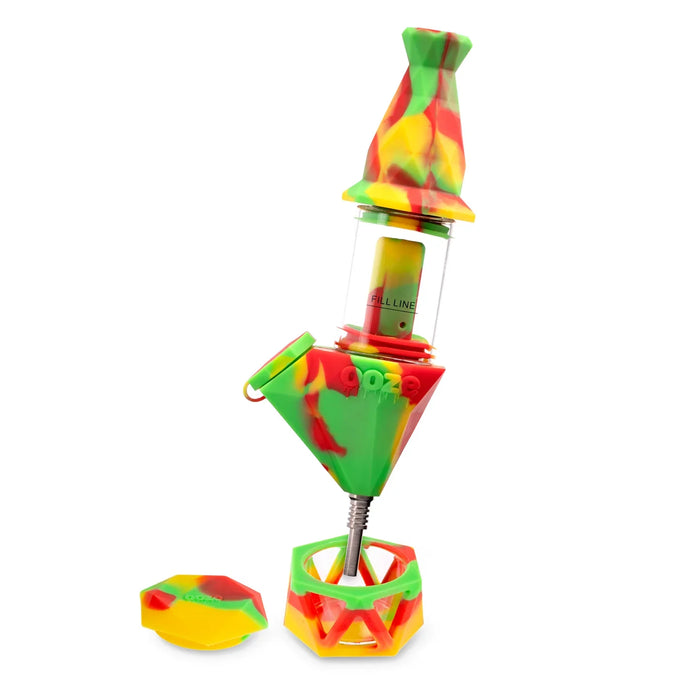 Ooze | Bectar – Silicone Bubbler & Dab Straw