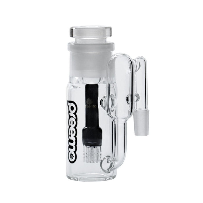 Preemo | 2-Piece Shower Tree Ashcatcher – Removable Perc Diffuser [P048] Ashcatcher · Percolator · Filter · Mouthpiece preemo BLACK