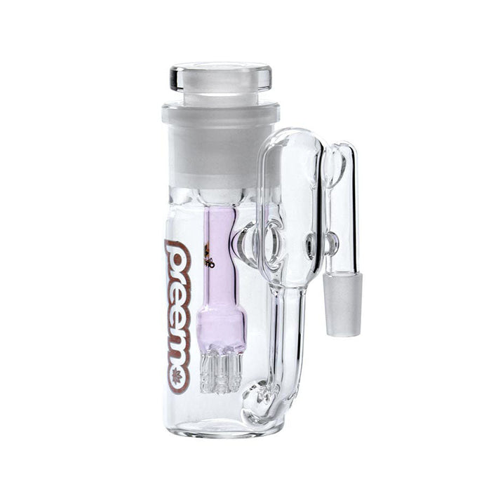 Preemo | 2-Piece Shower Tree Ashcatcher – Removable Perc Diffuser [P048] Ashcatcher · Percolator · Filter · Mouthpiece preemo PINK