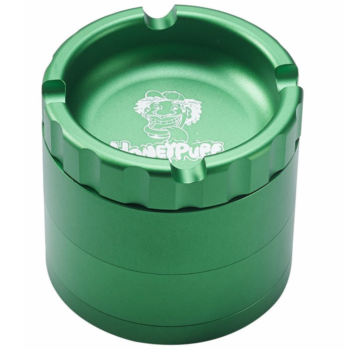 Honey Puff | 4 Parts 63mm Grinder [P1238] Regular Grinder Canadian Distributor Green