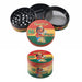 Honey Puff | 4 Parts 50mm Honey Puff Grinder Box of 6 [P1245-50] Display Pack Canadian Distributor