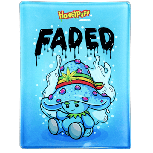 Honey Puff | Premium Glass Tray (P1255) Tray Canadian Distributor