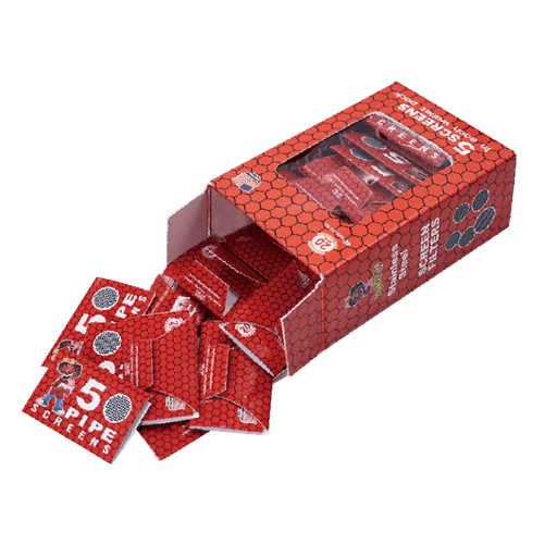 Honey Puff | Pipe Screen – Assorted Colors [P1274-40] Metal Screen Canadian Distributor