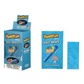 Honey Puff | Flavored Sheet Wraps – Box of 25 [P1295] Leaf Wrap Canadian Distributor Blue Raspberry