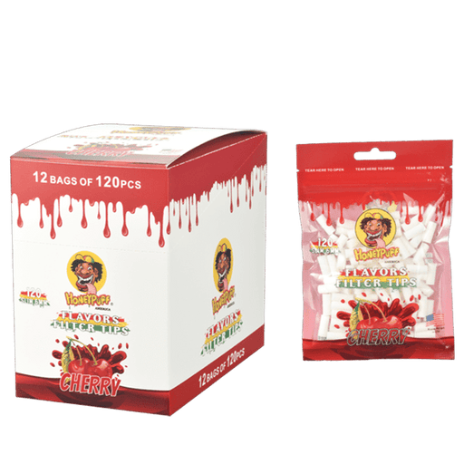 Honey Puff | Flavored Filter Tips – Box of 12 [P1296] Filter Tip Canadian Distributor Cherry