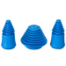 Honey Puff | Cleaner Plugs + Caps – Display of 6 [P1313] Cleaning Plug · Cap Canadian Distributor Blue