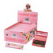 Honey Puff | Rolling Paper – Organic Hemp – Slow Burning [P3470] - 24 packs 1 - 1/4" Size Canadian Distributor Pink