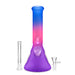 12.5" Frosted Gradient Diamond-Cut Beaker Glass Bong Super Supplys Inc